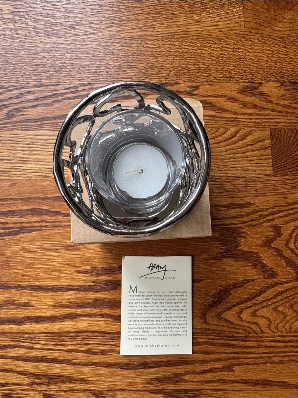Heart Votive Holder by Michael Aram